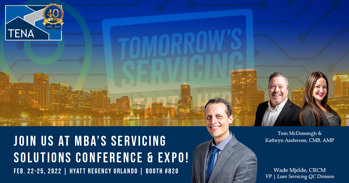 TENA Servicing MBA Conference Promo